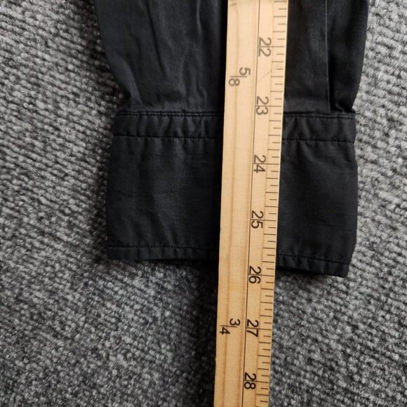 Dolce Gabbana 16 Point Black Solid Men Long Sleeve Button Up Shirt Adult - Picture 16 of 16